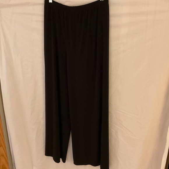 Woman’s wearable art pants by Bob Mackie silk size medium 32 inch inseam - Picture 2 of 5